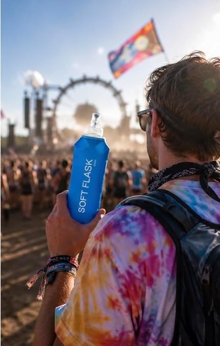 500ml Collapsible Water Bottle – BPA Free Soft Flask