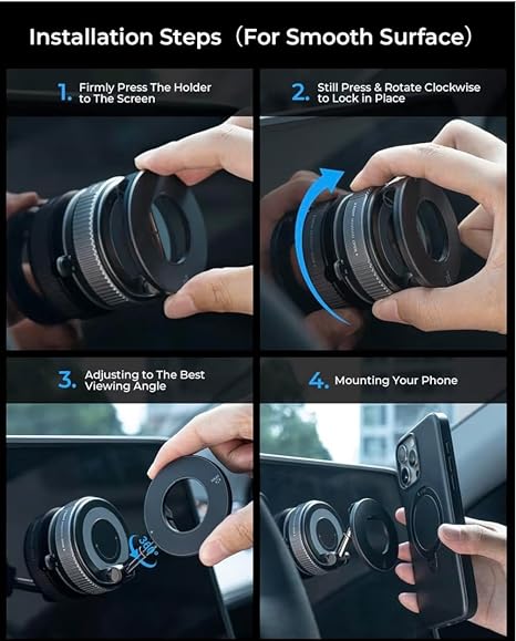K007 Magnetic Phone Holder for Car – New Style
