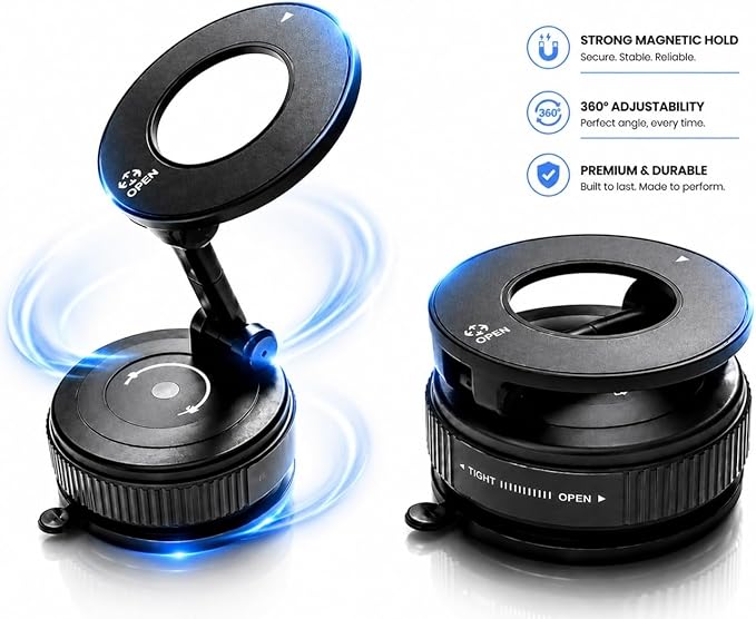K007 Magnetic Phone Holder for Car – New Style