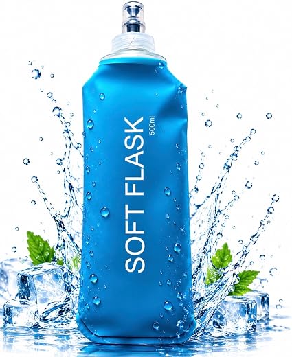 500ml Collapsible Water Bottle – BPA Free Soft Flask
