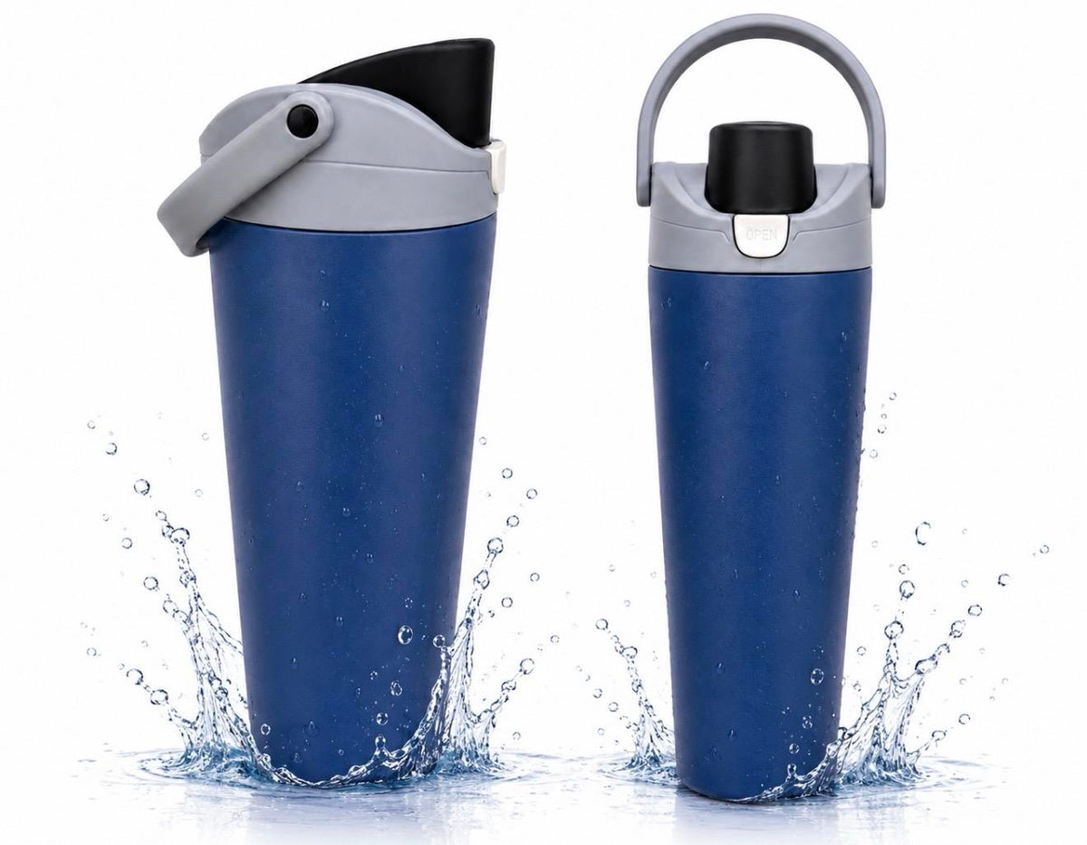 40oz Insulated Stainless Steel Water Bottle with Straw Lid