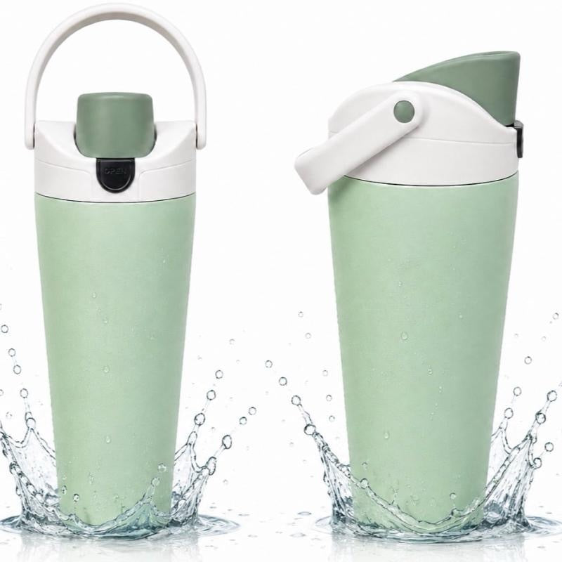 40oz Insulated Stainless Steel Water Bottle with Straw Lid