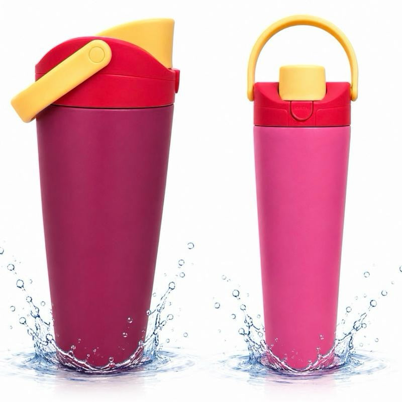 40oz Insulated Stainless Steel Water Bottle with Straw Lid