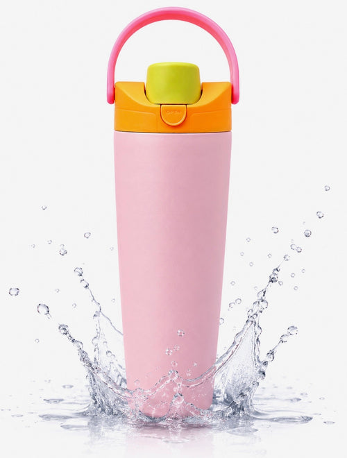 40oz Insulated Stainless Steel Water Bottle with Straw Lid